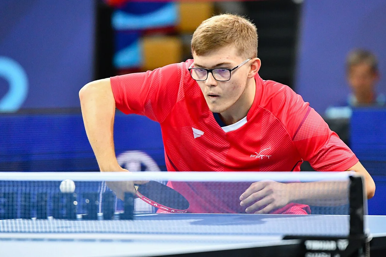 Alexis Lebrun en action lors des championnats d’Europe à Munich en 2022.